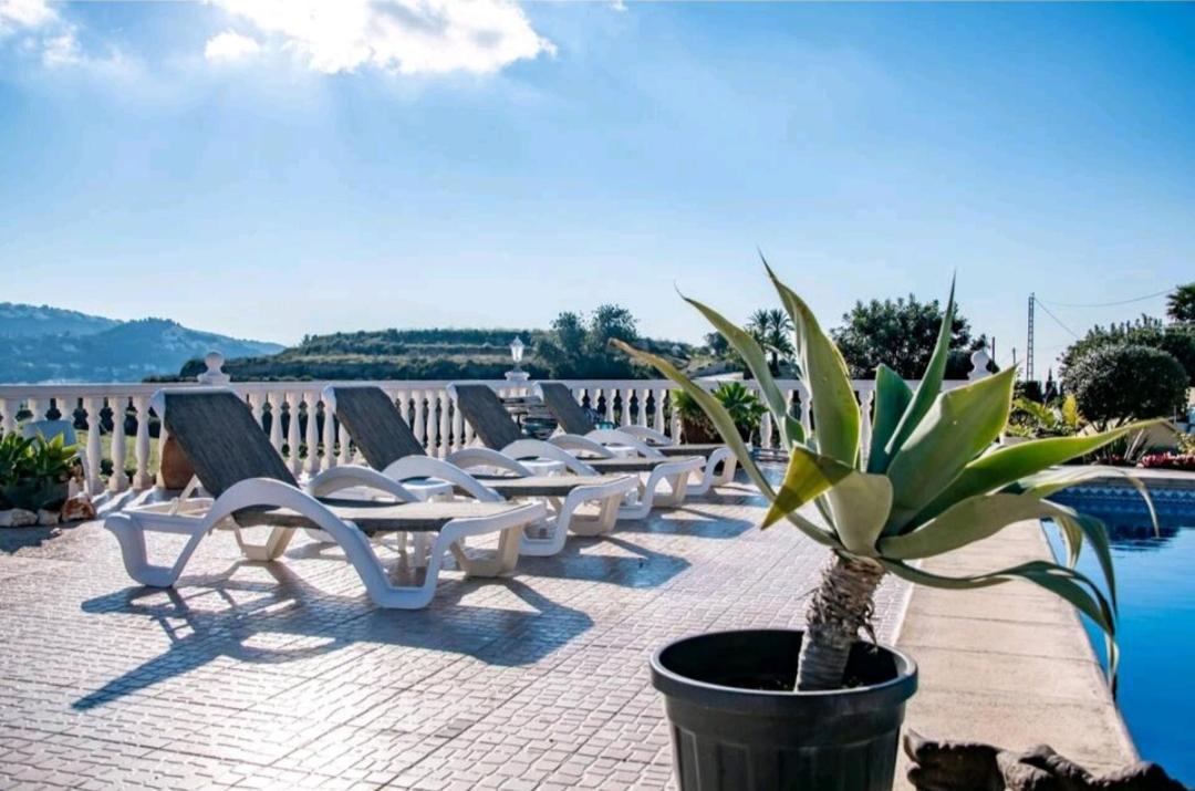 Casa De Vacaciones Teulada Bagian luar foto